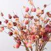 Faux Artificial Pomegranate Branches Plastic Realistic Simulation Pomegranate Fruit Handmade Bonsai Fake Flowers Fake Plants