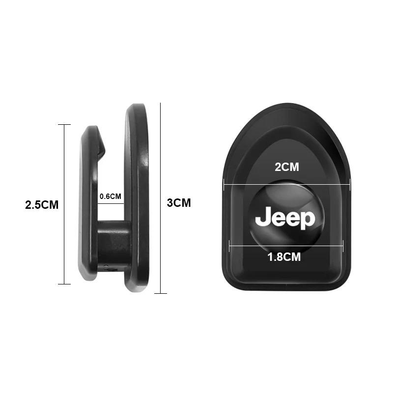 Mini Invisible Multifunctional Car Hook for Jeep Grand Cherokee Wrangler JK Gladiator Compass Renegade Patriot Liberty Commander