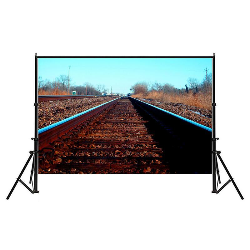 Railway Landscape Backdrop for Studio,Live Streaming,Parties Decor,Bedroom,Office,Background Tapestry