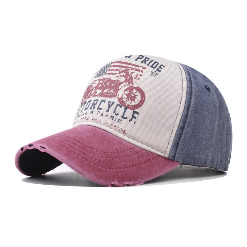 Hat Duck Tongue Motorcycle Printed Summer Outdoor Fashion Sunshade Hat Cowboy