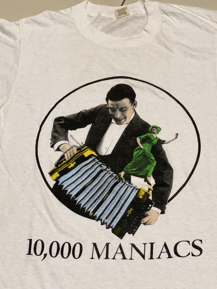 

Hot 10000 Maniacs Band In My Tribe White S to 5XL Tee Shirt CK141 Unisex T-Shirt XXL