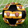 SIZE 5 Dynamo Dresden Soccer Ball Colorful All Ages Machine Stitched PVC Competition Ready Durable High-Bounce