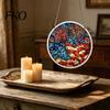 High Transparency Acrylic Art Puzzle Suncatcher, Artistic Window Hanging Ornament, 7.48 Inch Sun Suncatcher Pendant for Enthusiasts Catcher