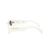 Prada Logo Acetate Rectangular Sunglasses Unisex sunglasses White PRA07S1425S0