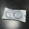 Cap pentru pahar drept 12oz/20oz din plastic AS cu clapă de împingere Capac etanș pentru sticlă