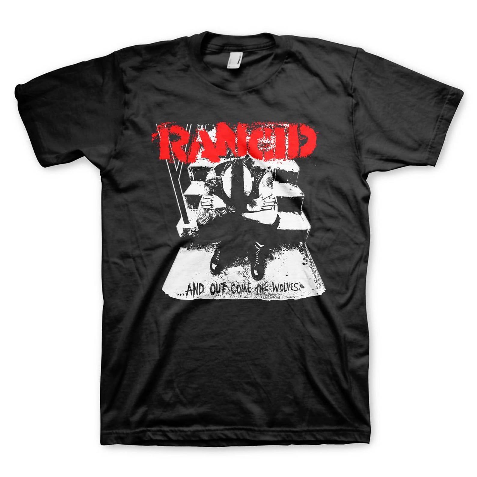 Rancid And Out Come The Wolves T-Shirt S