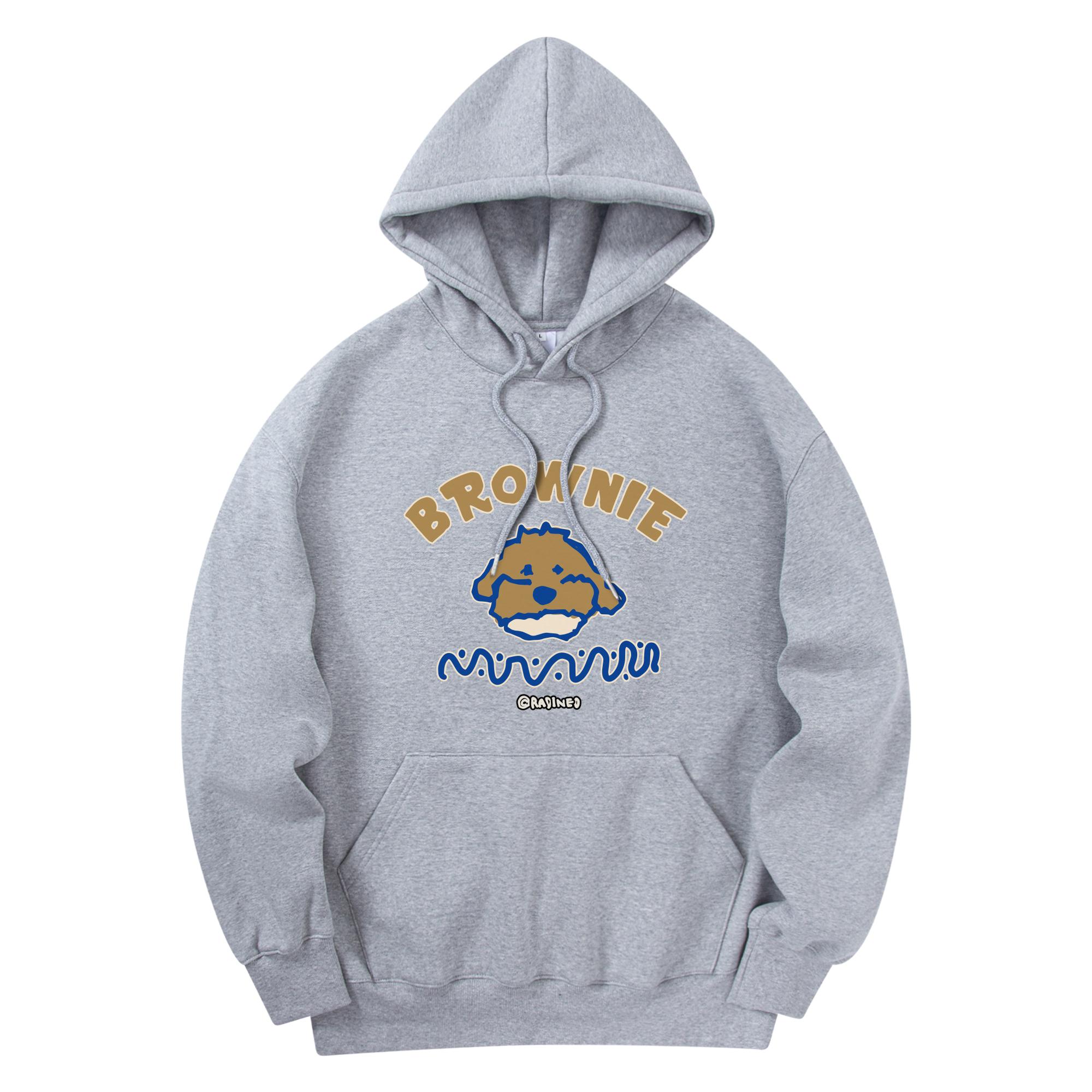Radineo Brownie Hoodie Gray Gray (Gray)/Xl