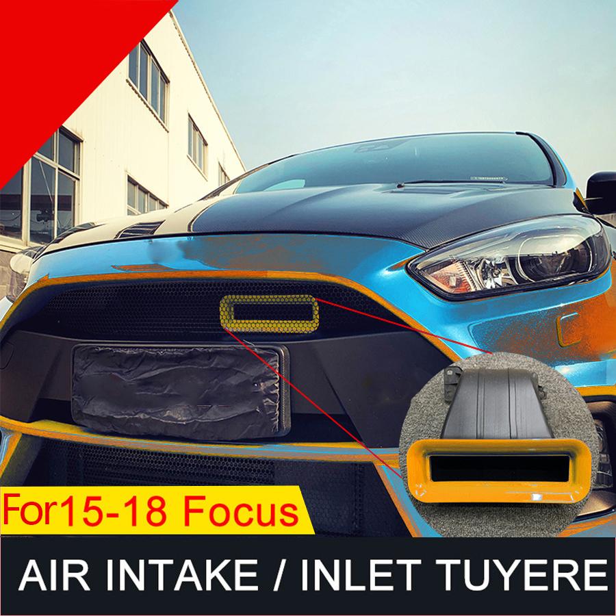

For 2015-2018 Focus Hatchback 4D Sedan ABS 5D Air Inlet Tuyere Air intake Orange