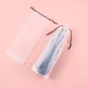 100pcs Frosted Drawstring Bags Thicken Waterproof and Dustproof Storage Pouch Travel Swimming Home Shoe Clothing Reusable Universal Bundle Pocket