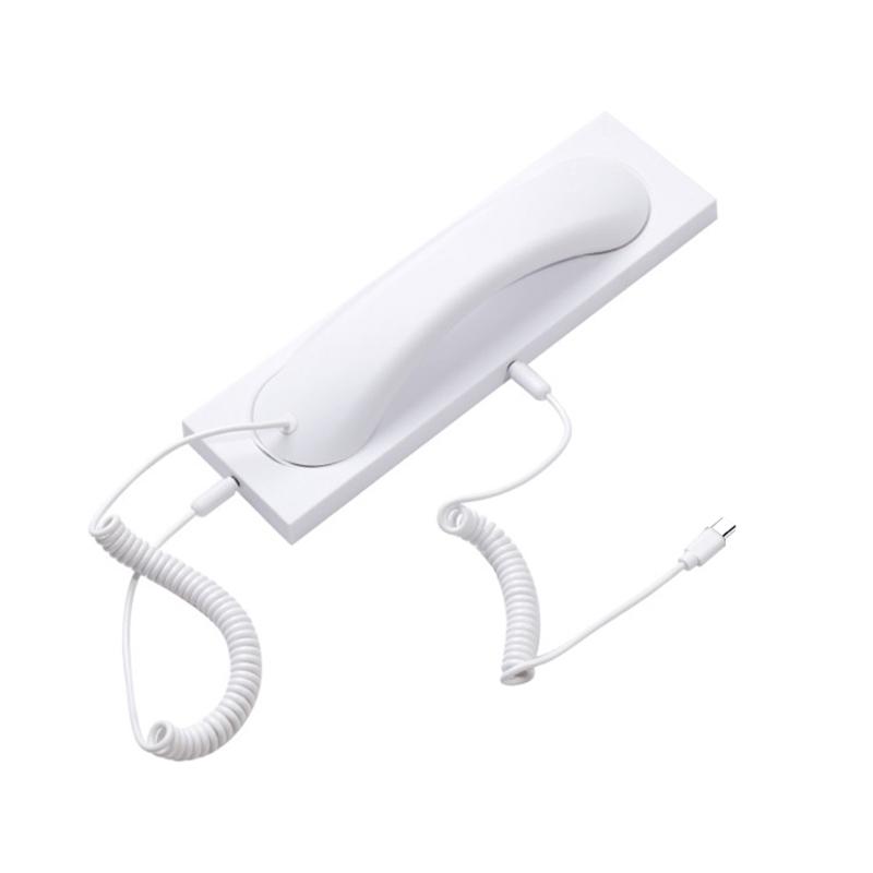 Ergonomic Grip Multiple Device Type C Handset High Sensitivity Plug and Play for Clear Office Calls