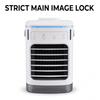 Mini USB Cooling Fan with Spray Mister - 3 in 1 Desktop Air Cooler with Water Tank Portable Personal Humidifier Fan for Home Office Desktop Bedside
