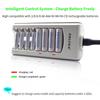 PALO 8 Slots Charger 1.2V AA AAA Battery Charger Smart Charger LED for Aa Aaa Nimh Nicd Rechargeable Battery Pillar Quick Charger