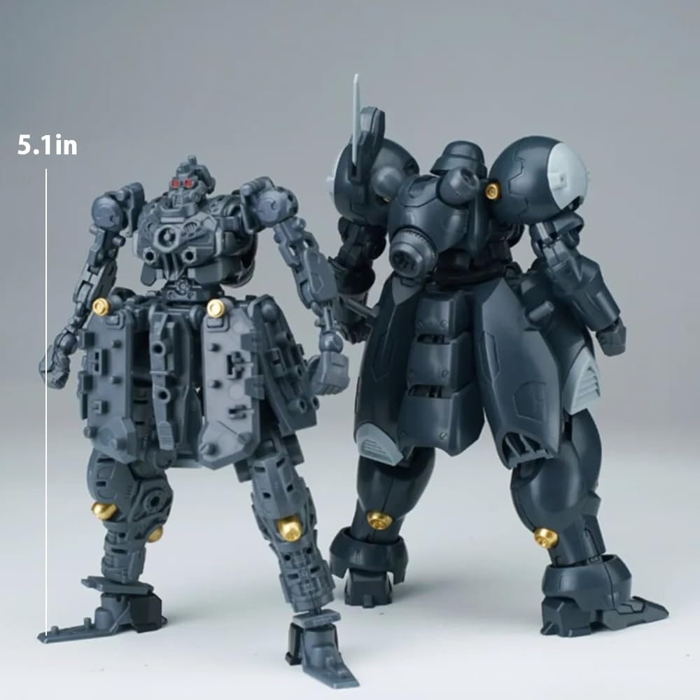 Sheik Mainland Ultra Action Trooper ZA 11 Zyklon Charcoal Gray 1/144 Scale ABS Plastic Model Kit