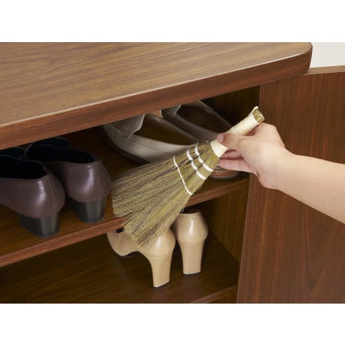 Sakai Sangyo Dokodemo Broom Set of 2, Approx. 17, 27, and 2.2cm, Mini Broom, Mini Size, Indoor, Camping, Hand Broom