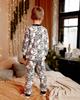 Kids’ Winter Pajamas (Boys) – Colorful Print & Cozy Fleece Fabric, Winter, 6076-028-4 HC