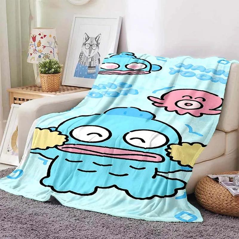 17 Styles Hangyodon Cartoon Blanket for Sofa King Size Cute Soft Flannel Throw Fluffy Bed Blanket New Born Winter Blanket Gift