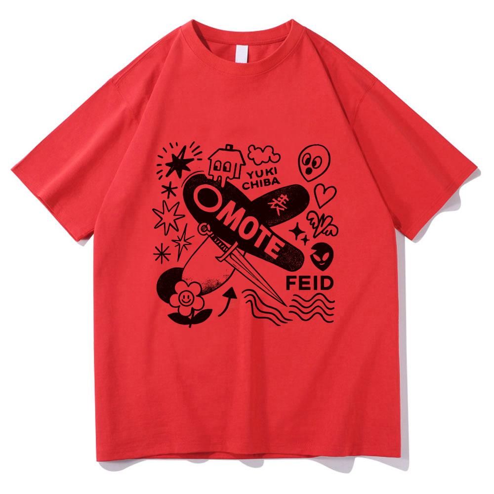 Feid OMOTE REMIX Graphic T Shirt Rapper Feid Ferxxo Cotton O-Neck T-shirt Men Women Clothes Unisex Comfortable Clothes XXL