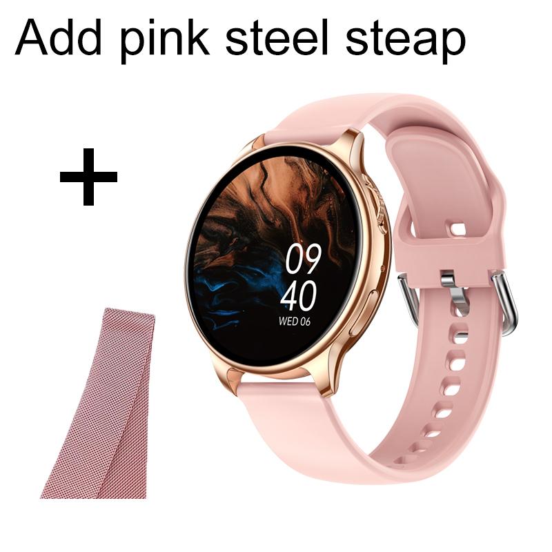 696 Bt Call Smart Watch Men Women Rotating Button Smartwatch Heart Rate Test 1.32 Inch 360*360 Relojes Inteligentes Ladies