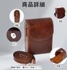 HNWEIWEI Large Capacity Shockproof Hard Carrying Case with Windproof Cover for Kodak PIXPRO FZ45/Kodak PIXPRO FZ55 (Dark Brown)