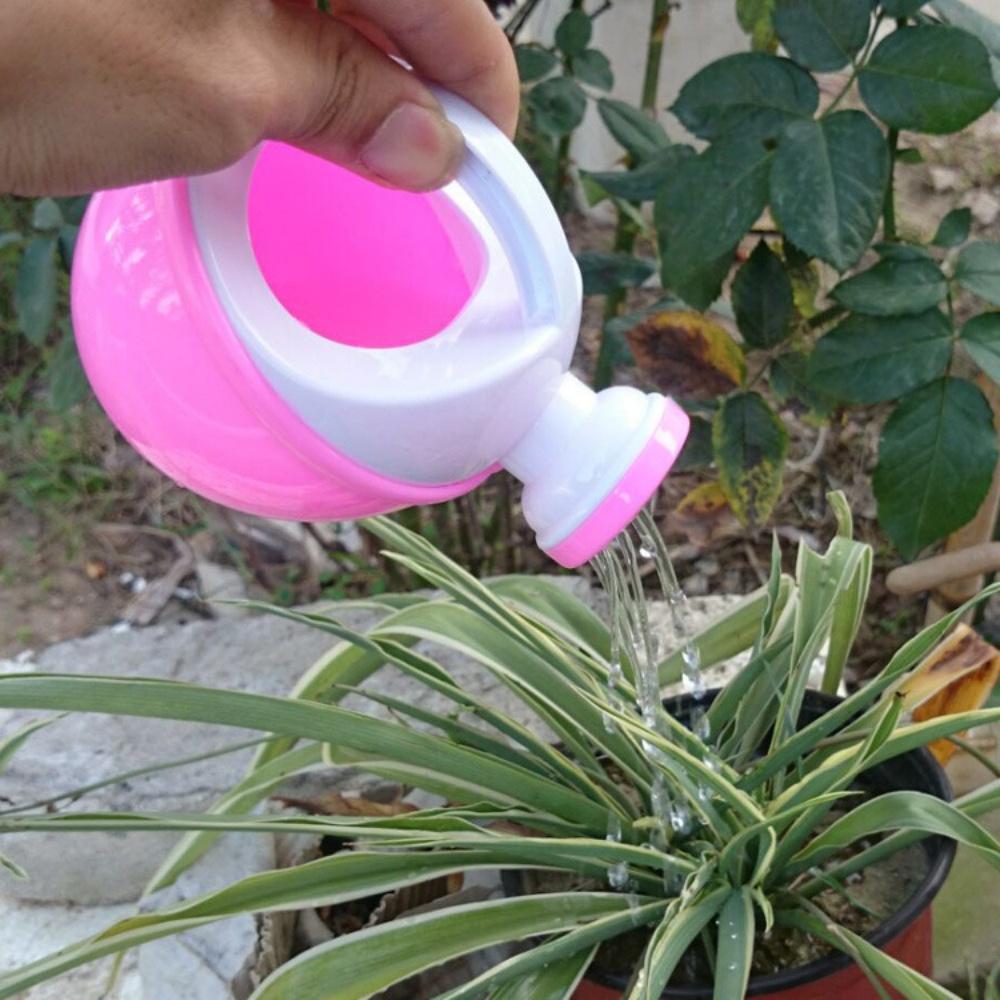 Colorful Plastic Mini Watering Can Garden Plant Flower Irrigation Pot Outdoor Playing Water Kettle Home Bathing Toy