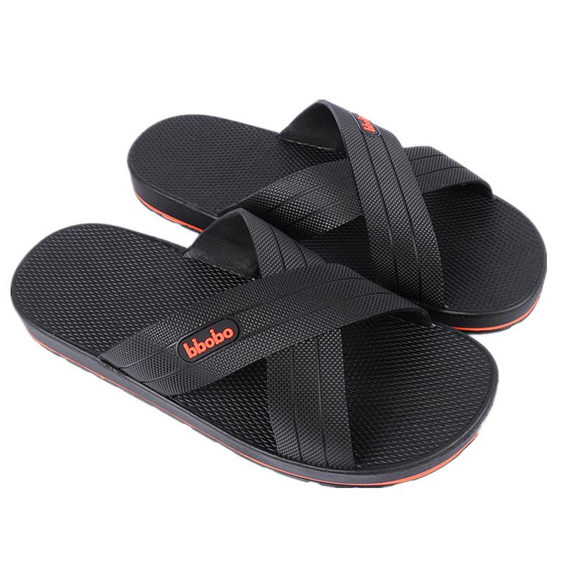 Plus Size Men's Summer Slippers: Comfortable, Soft Sole for Home and Bathroom, Available in Sizes 46-52