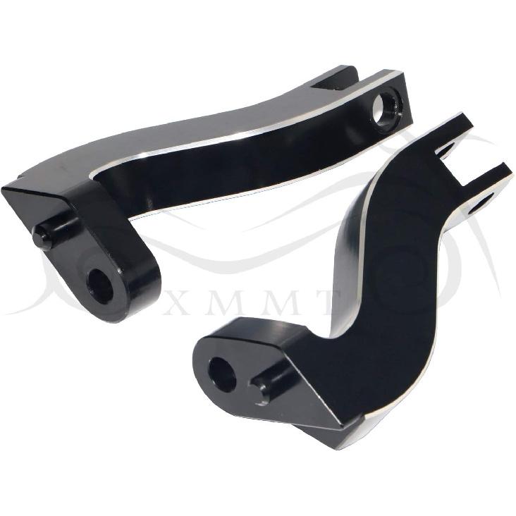 Edge Cut 10mm Rear Footpegs Mount Kit For 1993-2023 Harley Touring Road King Electra Street Glide