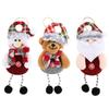 Cloth Snowman Tree Pendant Santa Claus Christmas Decoration Cute Merry Christmas Ornament  Home