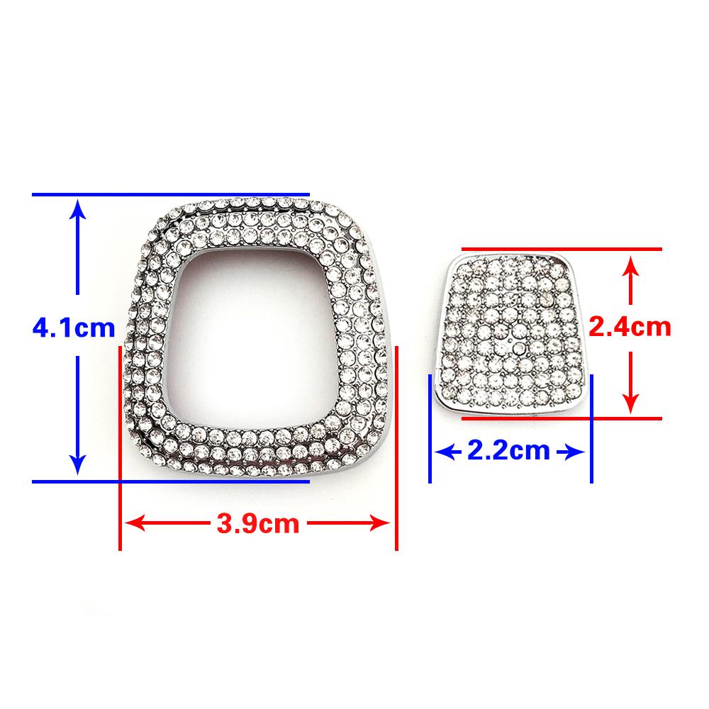 For Mercedes Benz B Class W247 2018 2019 2020 B180 B200 B220 B250 Head Pillow Adjust Switch Button Diamond Trim Crystal Cover
