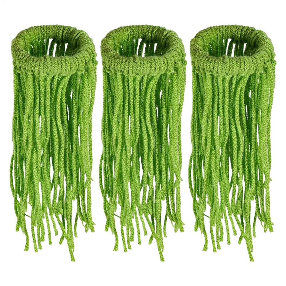 

3Pcs Floating Hatchery Spawning Mop Spawning Mop For Fish Aquarium Fish Plant Breeding Mops Grass Shelter Deco for Home Aquarium зелений