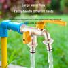 Honggong Brass Outdoor Dual Outlet Faucet