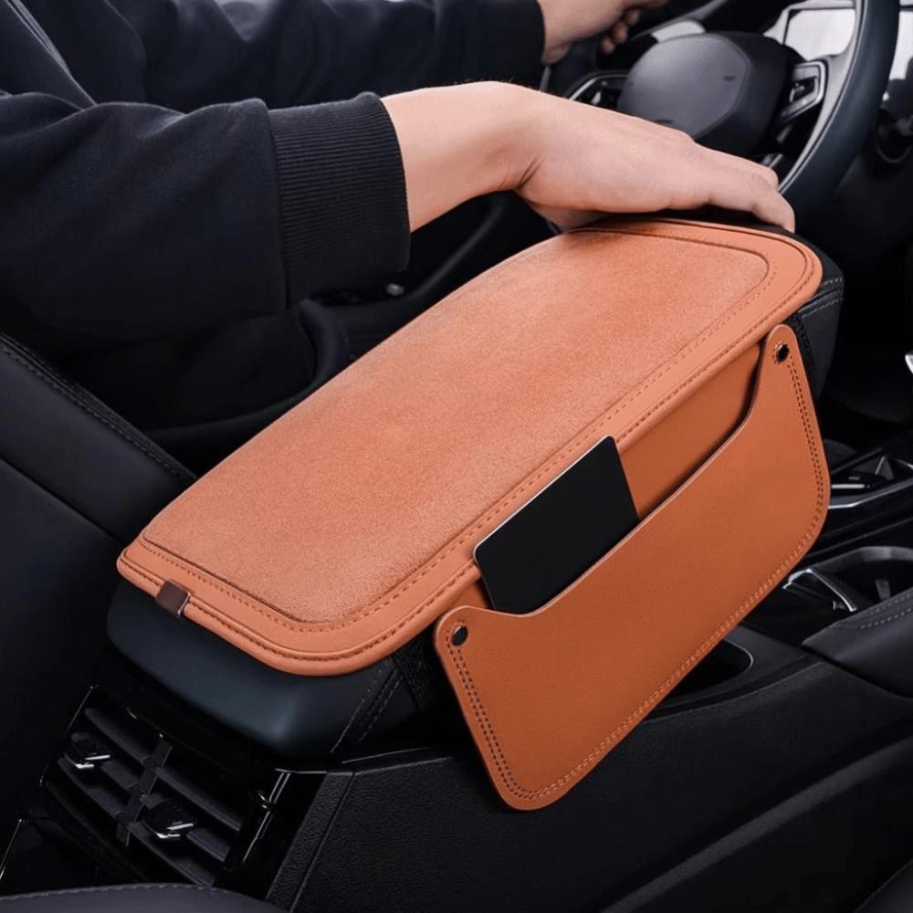 Side Extension Pockets Center Console Armrest Cushion Arm Rest Heightening Pillow  Auto Interior