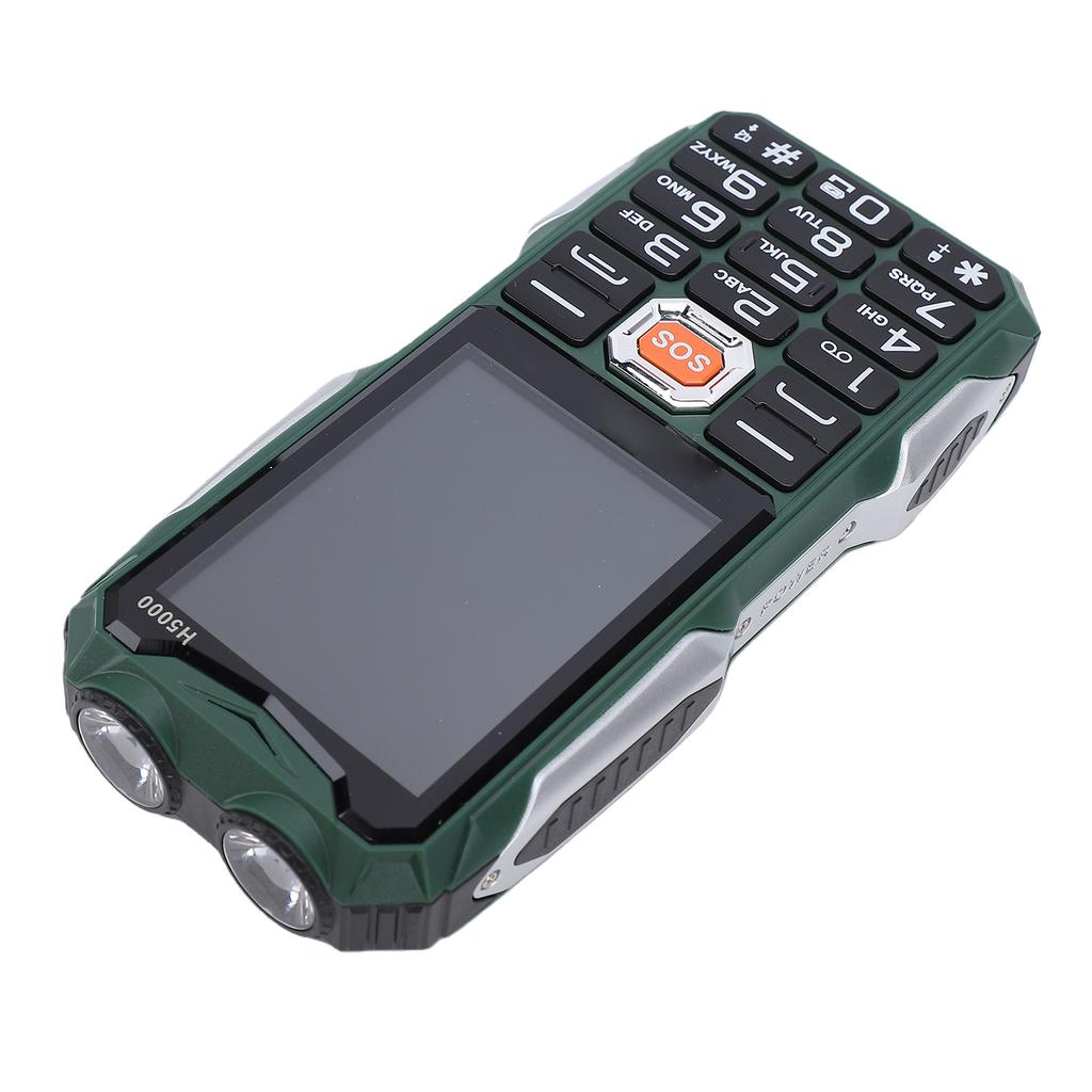 Unlocked 2G Phone Dual SIM Large Key Cell Phone with 2.8 Inch Screen 20000mAh Battery SOS MP3 Bluetooth FM Function