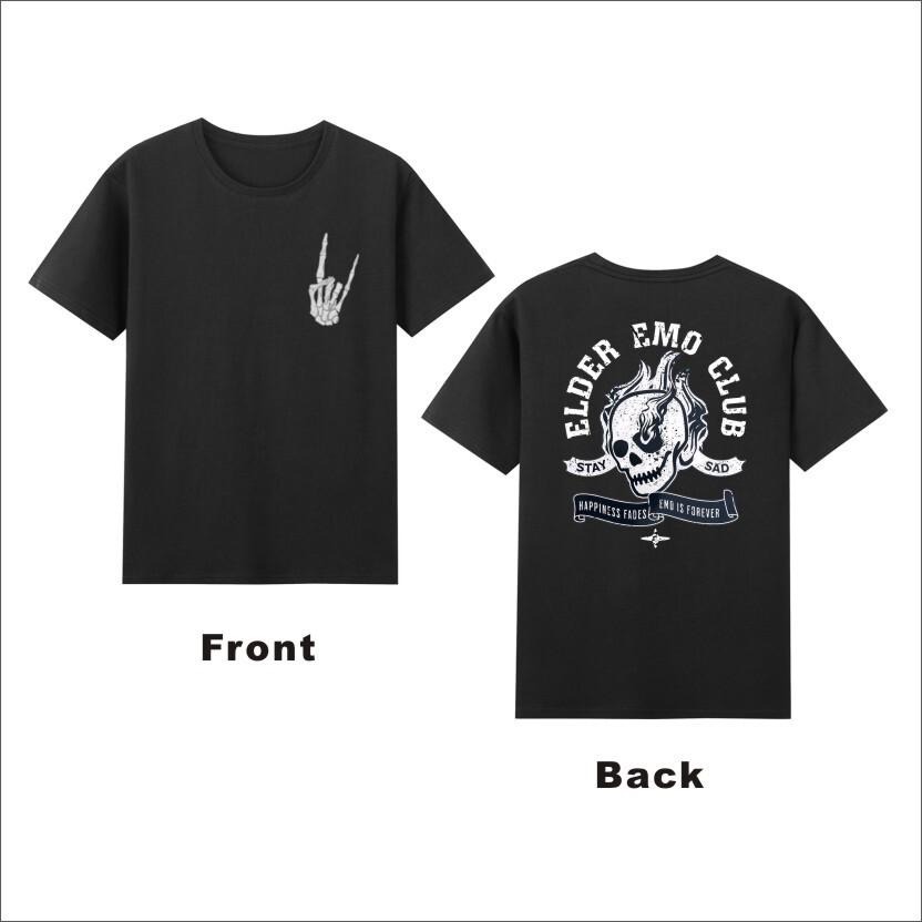 Elder Emo Stay Sad Happiness Fades When We Were Young Festival Tshirt S