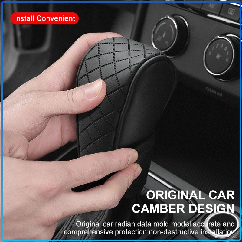 1Pcs Car Shift Handle Covers Non-Slip Change Lever Gearshift Cover For Opel Astra H G J Insignia Mokka Zafira Corsa Vectra B C D