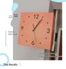 Modern Silent Double-Sided Wall Clock for Living Room