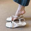 Fashion Wedge Sandals Women Wear In Summer 2025 New Temperament Roman Shoes