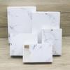10pcs New Marble Pattern Gift Box British and American/French National Stamp Wedding/Candy Box