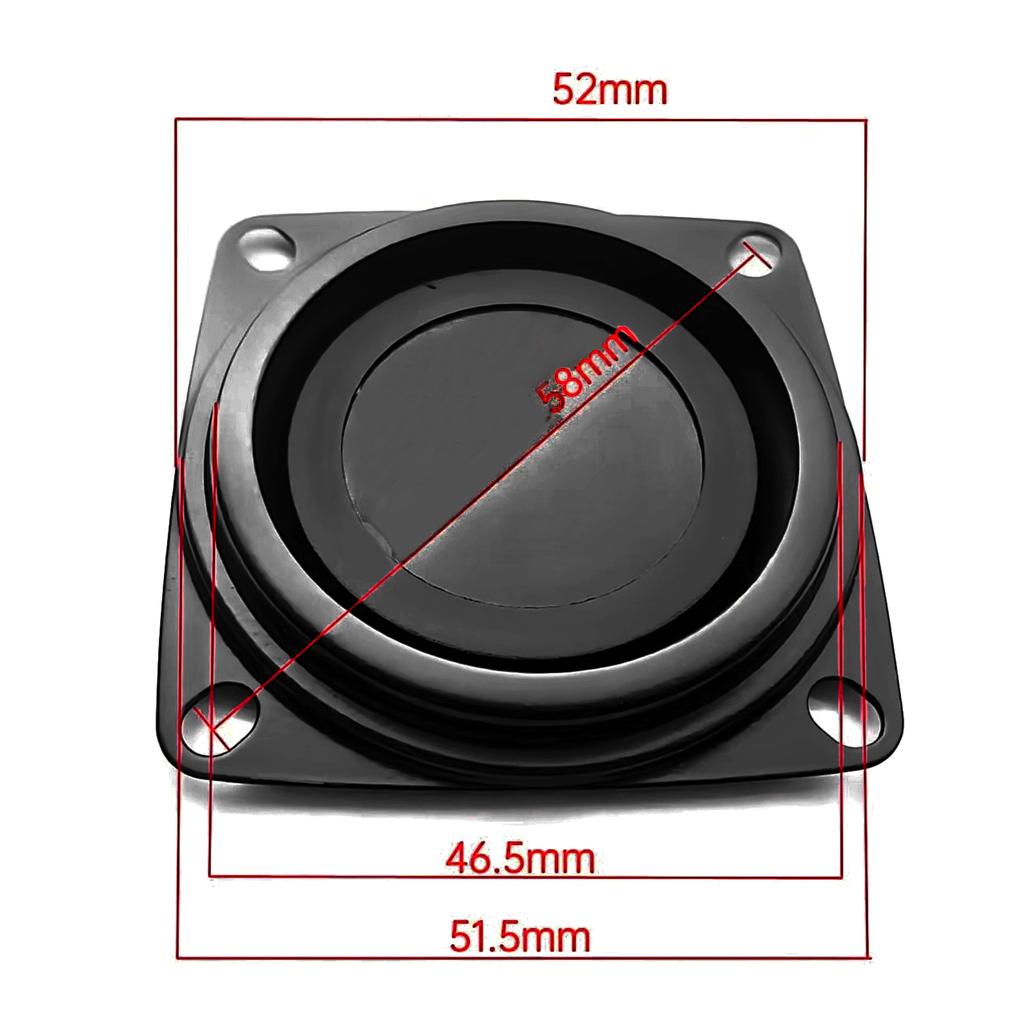 Durable 2/3/4inch Diaphragm Replacement Bass Voice Coil Speaker Horn DIY Repair Component Vibration Plates Speaker Plate