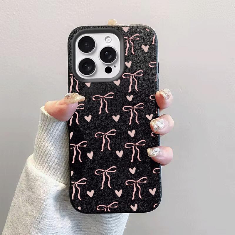 Case For Samsung Galaxy S25 S23 Ultra S22 S21 S25FE S20FE S24FE S23FE  Leopard print bowknot Luxury PU Leather Cover