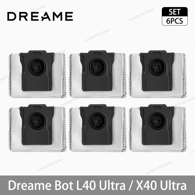 Dreame L40 Ultra / X40 Ultra Odkurzacz Akcesoria Zamienne Główna Szczotka Boczna Filtr HEPA Ściereczki do Mopa Worek na Kurz Części Zamienne