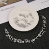 100Pcs Round Stainless Steel Fishing Tube Fishing Wire Pipe Crimp Sleeves Connector Fishing Line Accessories Tool
