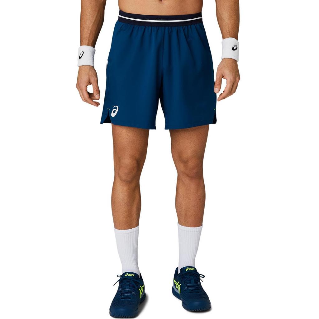 Tennis Wear MATCH 7 Inch Shorts 2041A301 Mako Blue XS [ASICS] Men's