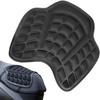 1Pcs Motorcycle Passenger Seat Pad Foam Electric Bike Shock-absorbing Cushion Support Ergonomic Thick Cover Breathable Non- C6S8