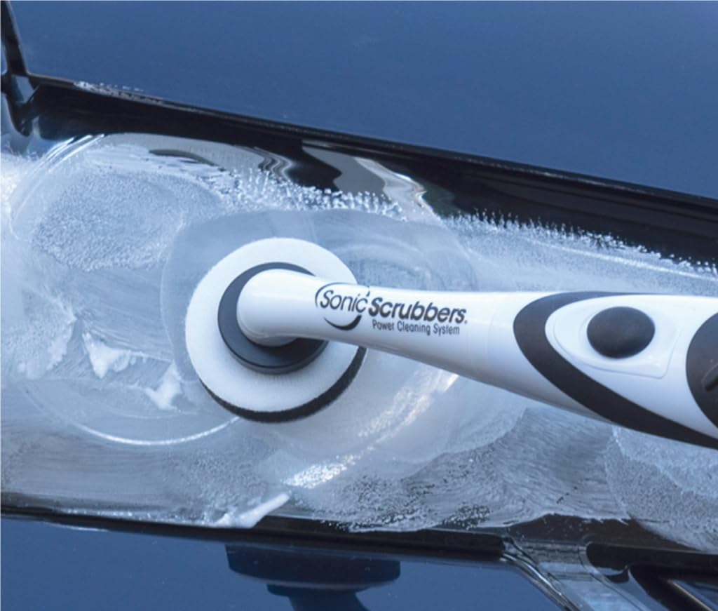 SCKP-JP Sonic Scrubber [Elektrisch] Autoreinigungskit Ersatz-Mikrofasertücher (2er-Pack)