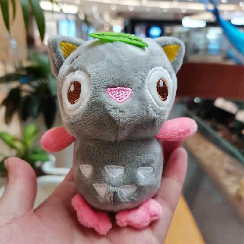 Owl Cat Fun Plush Doll Keychain Soft And Colorful Adorable Bag And Accessory Car
