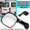Rearview Mirror Rear Tailgate Door Mirror Assembly for Toyota Hiace 2005-2014 Car Mirror Cover Left Driver Side