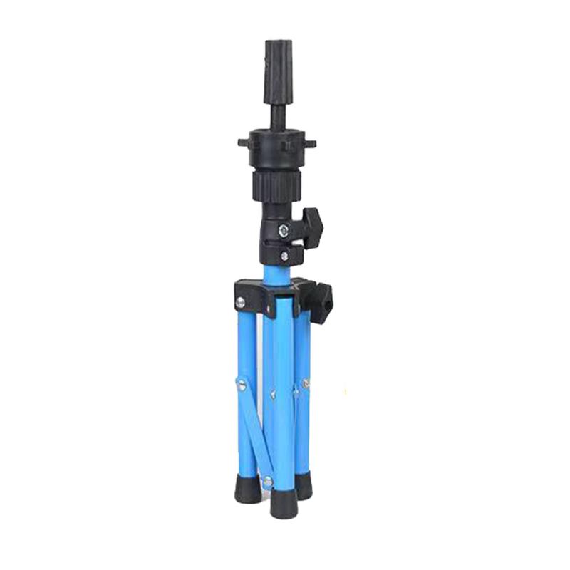1Pcs Metal Wig Mannequin Head Tripod Stand Wig Stand Tripod For Hairdressing Training Head Adjustable Wig Tripod Stand