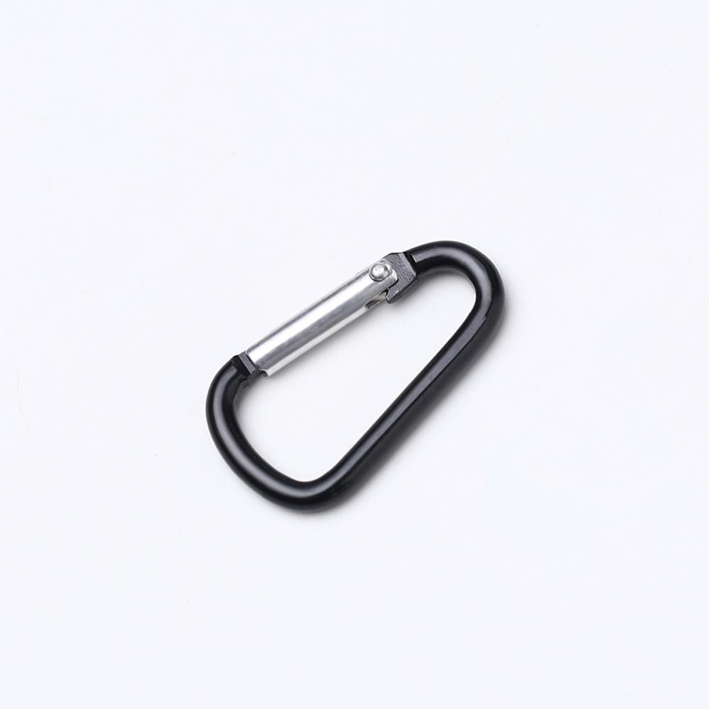 7-colors Aluminium Equipment Buckle Keychain Alloy Carabiner Camping Hiking Hook Climbing Buckles