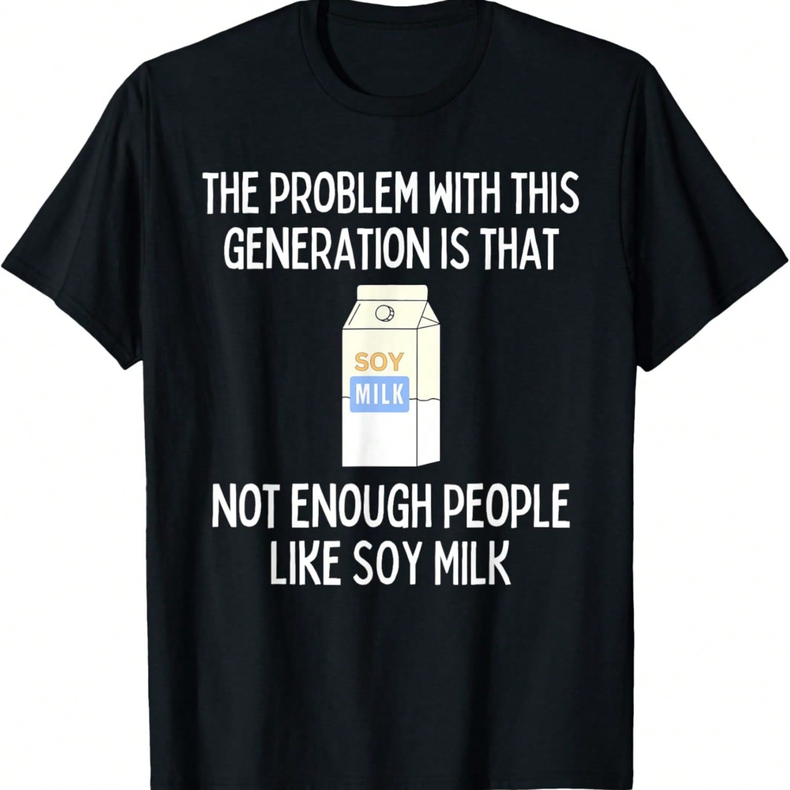 Soy Milk Enthusiast I Love Soy Milk T-Shirt S