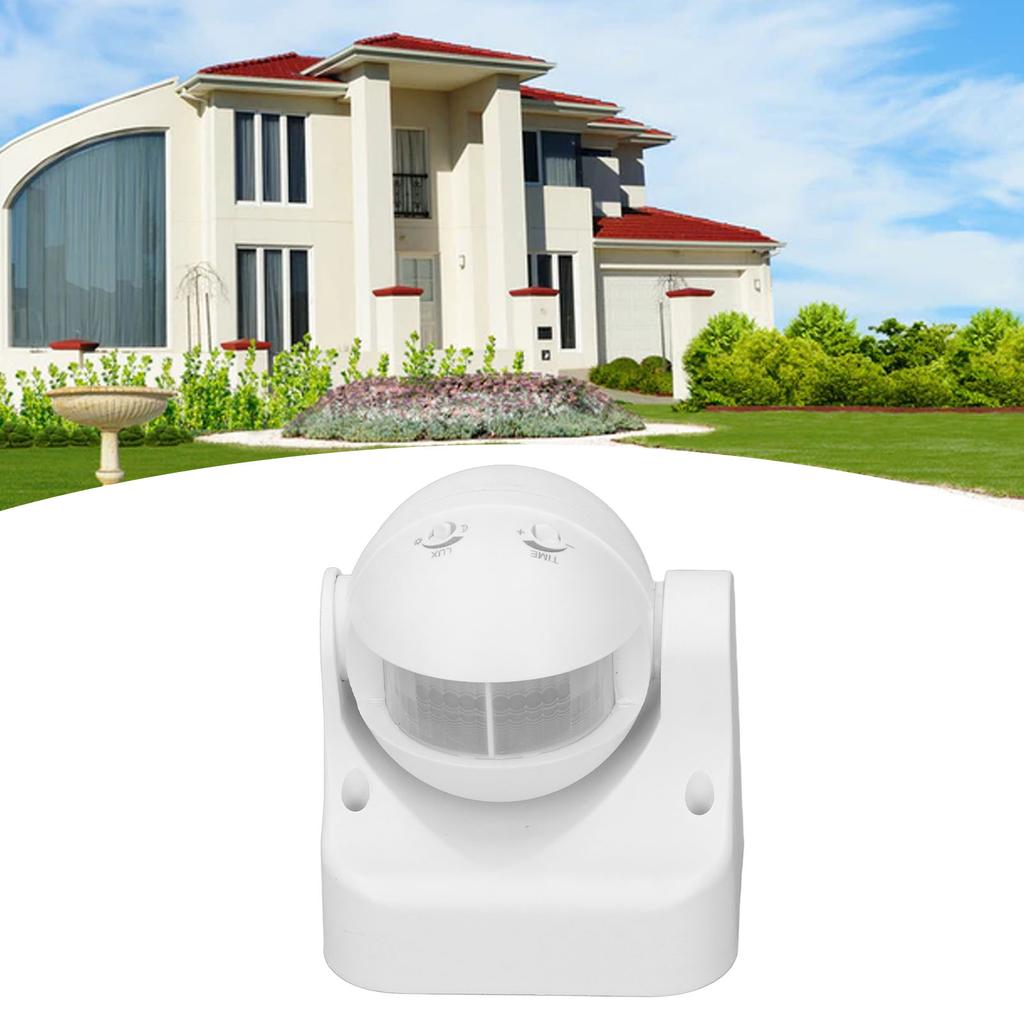 Motion Sensor Detector Waterproof NaIntelligent Radiationless ABS Housing Infrared PIR Motion Sensor AC110240V